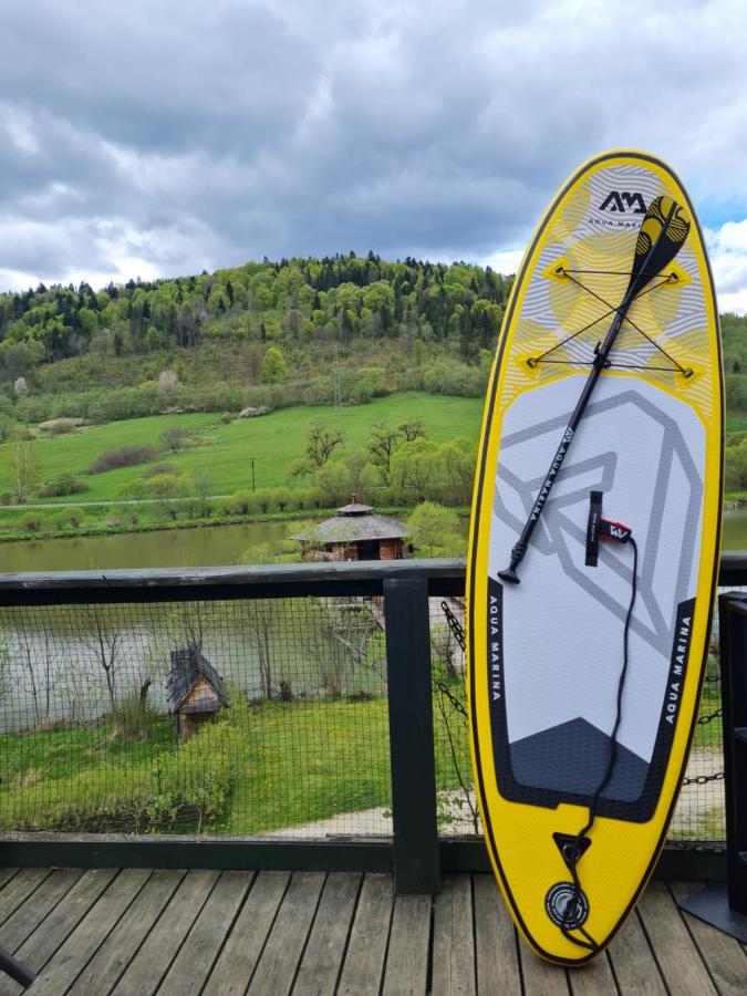 Wilcza Jama - Domki Z Bali Lutowiska Esterno foto